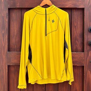 Black Diamond, Alpenglow Pro Hoody, Sulpher Yellow , Men's Large